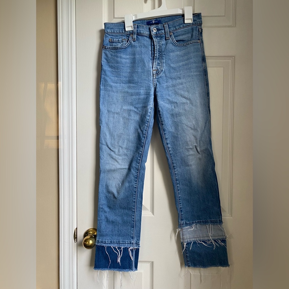 7 for all Mankind unique jeans